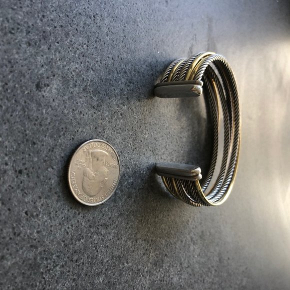 David Yurman Crossover Collection® Wide Cuff - Picture 2 of 3